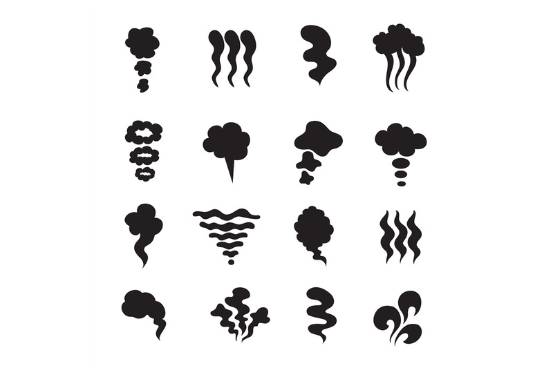 steam-icons-vapor-smoke-smell-symbols-heat-and-stink-smell-isolated