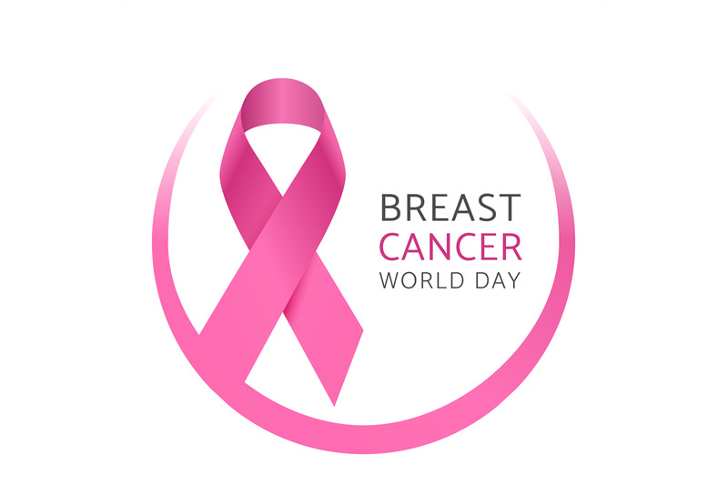 breast-cancer-world-day-awareness-pink-silk-ribbon-of-woman-breast-ca