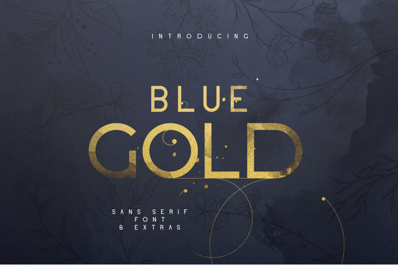 blue-gold-sans-serif-font-extras