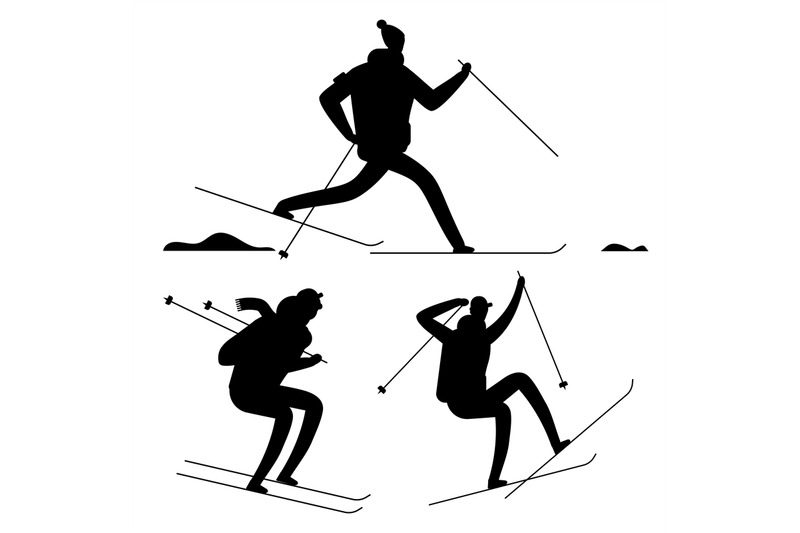 skiing-people-black-silhouettes-isolated-on-white-background
