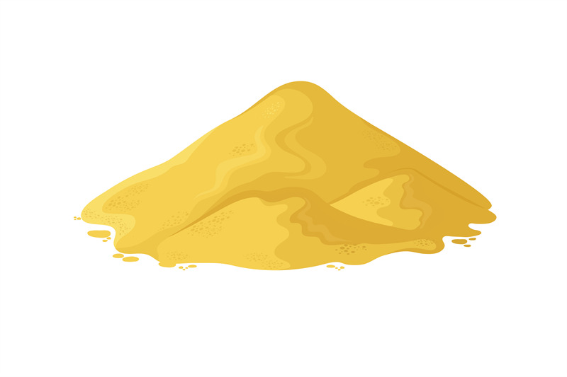 sand-heap-cement-pile-or-yellow-sand-mound-cartoon-vector-illustratio