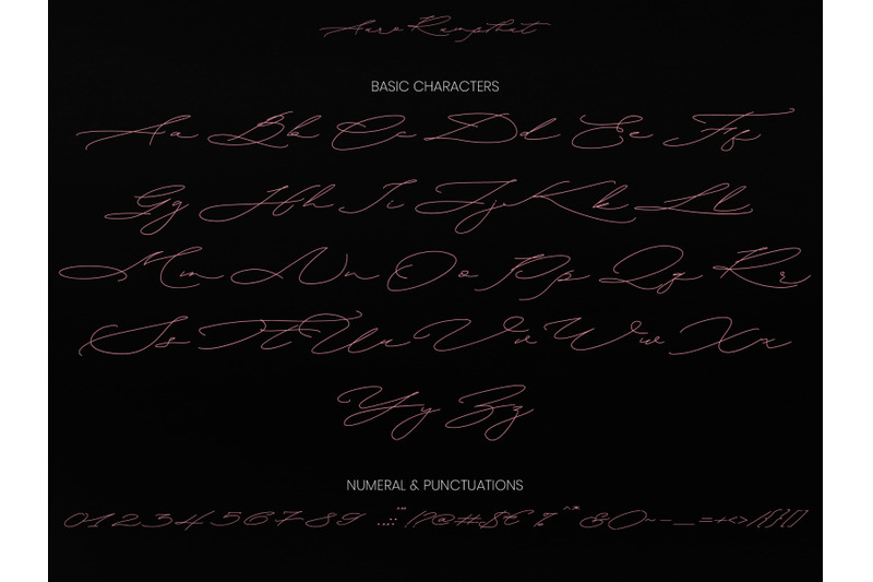 Auro Rumpthut Signature Script Font By Khaiuns Thehungryjpeg Com