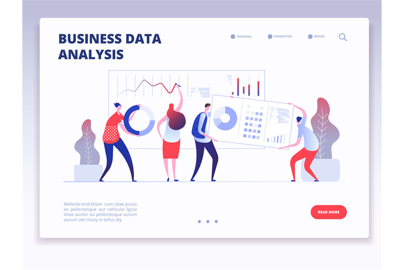 landing-page-people-with-dashboard-and-data-charts-infographic-busin