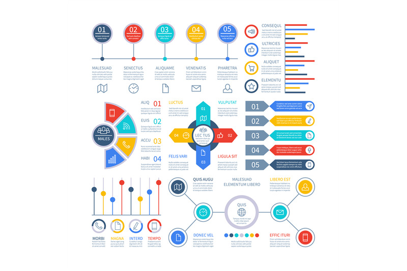 infographics-diagrams-infochart-elements-marketing-chart-and-graphs