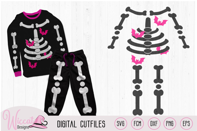 girl-skeleton-with-bats-halloween-costume-svg