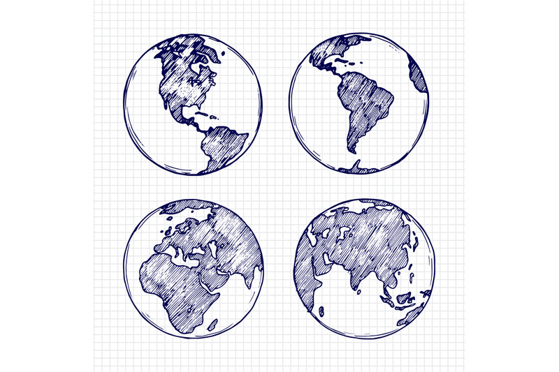 globe-sketch-hand-drawn-earth-planet-with-continents-vector-illustrat