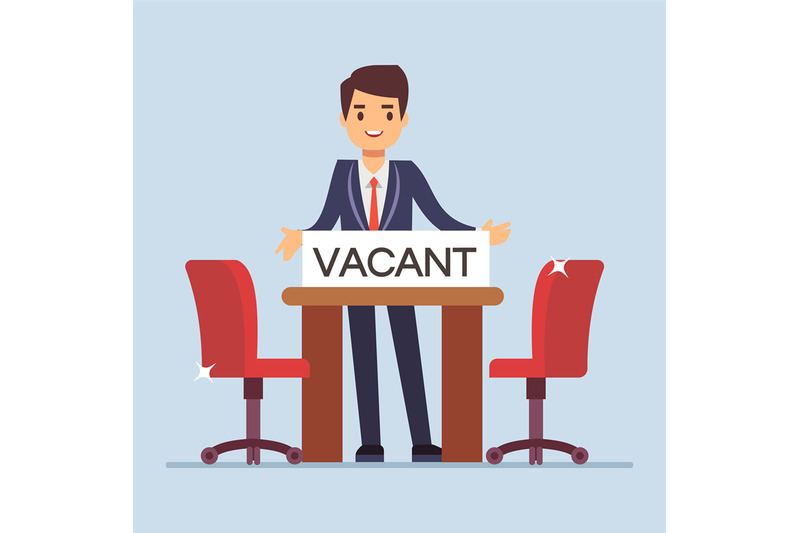 flat-character-businessman-manager-invites-for-interview