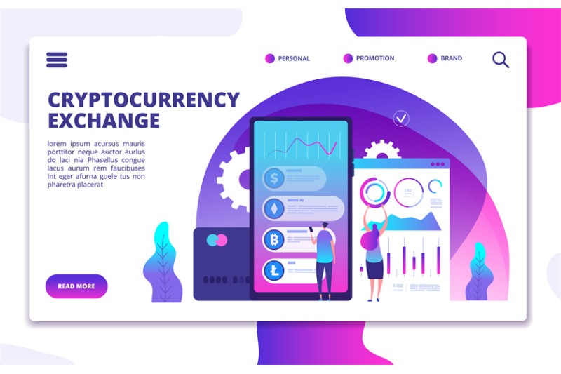 cryptocurrency-exchange-landing-page-online-crypto-payment-business