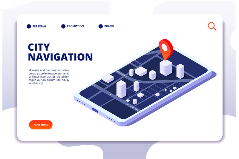 navigation-map-isometric-concept-gps-location-system-phone-tracker-w