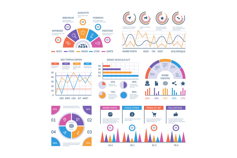 infographic-template-dashboard-bar-finance-graphs-pie-chart-and-lin