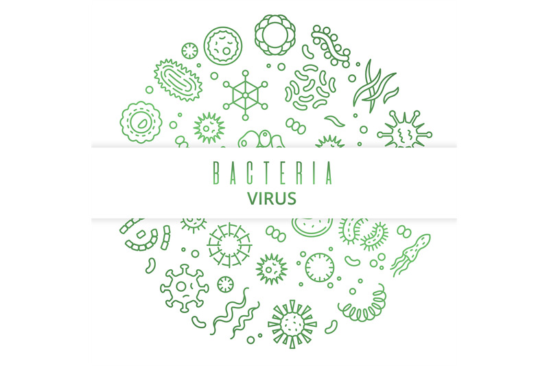 outline-vector-microbes-viruses-bacteria-microorganism-cells-and-pr