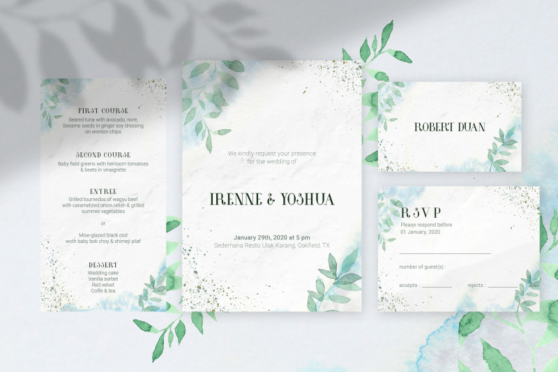 minimal-green-watercolo-wedding-invitation