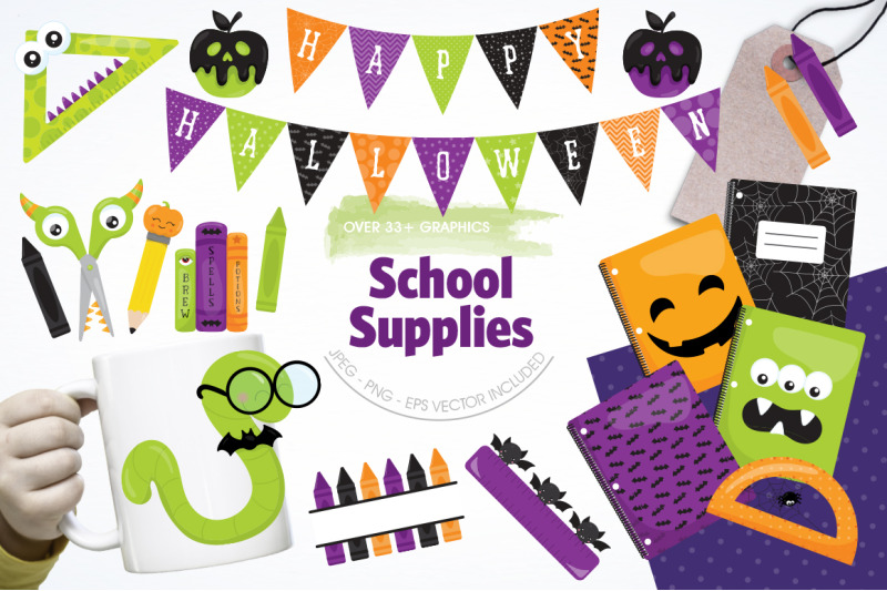 halloween-school-supplies-graphic-and-illustration
