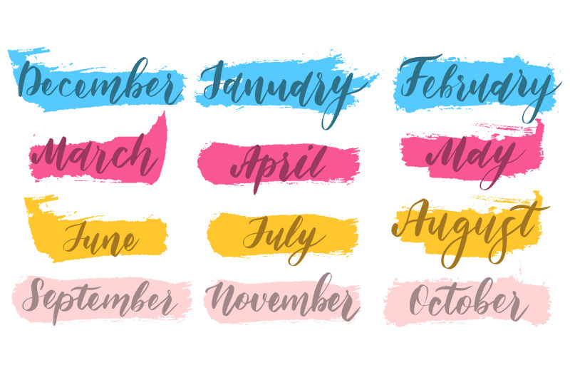 name-types-of-months