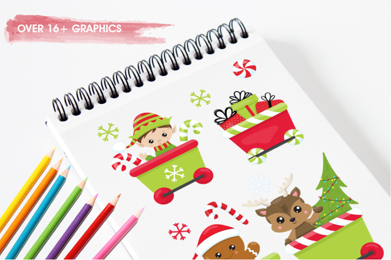 santa-039-s-helper-graphic-and-illustrations