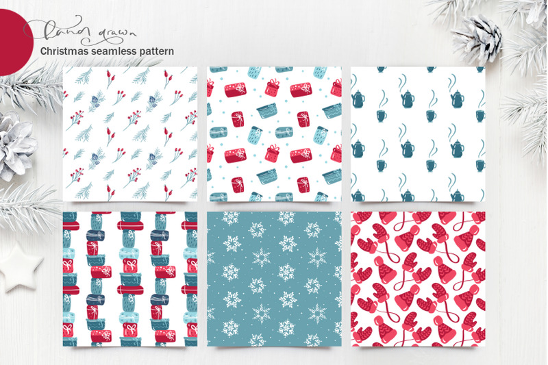 christmas-floral-holiday-elements