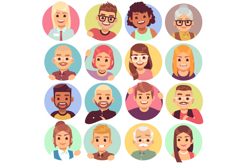 people-in-holes-face-in-circular-windows-emotional-people-greeting