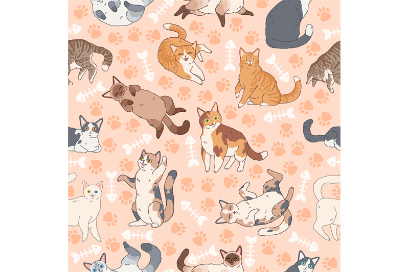 cat-pattern-seamless-texture-with-cute-multicolor-cats-kids-wallpape