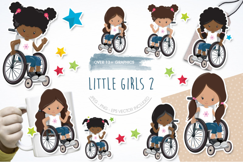 little-girls-2-graphic-and-illustration