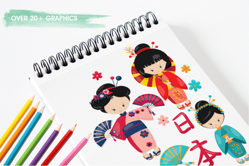 kimono-girl-graphic-and-illustration