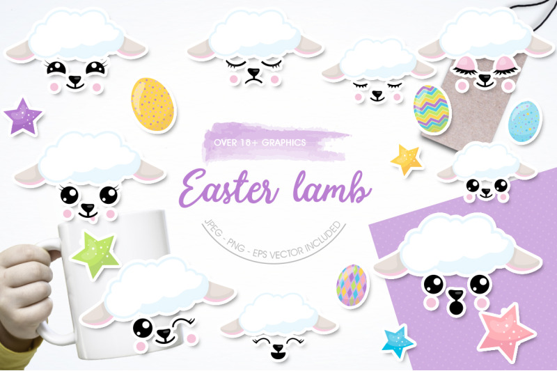 easter-lambs-graphic-and-illustration
