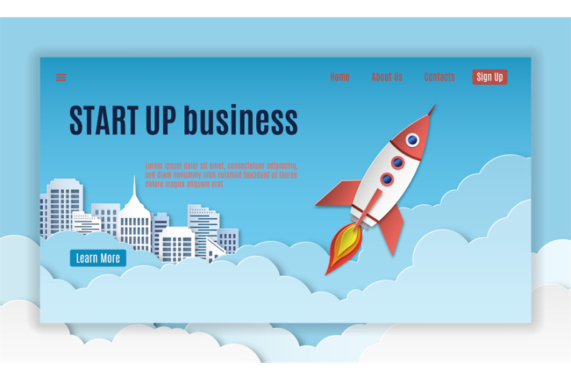startup-landing-mobil-interface-template-of-creative-company-project