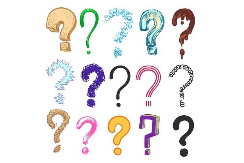 question-marks-hand-drawn-color-interrogation-icons-sketch-ask-quest