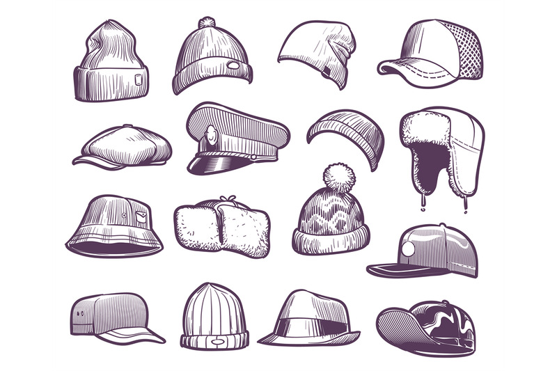 sketch-hats-fashion-mens-caps-design-sports-and-knitted-baseball-an