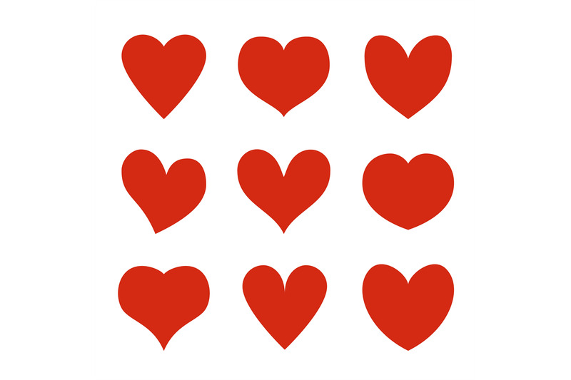 red-hearts-heart-stickers-love-romance-and-wedding-symbols-valentin