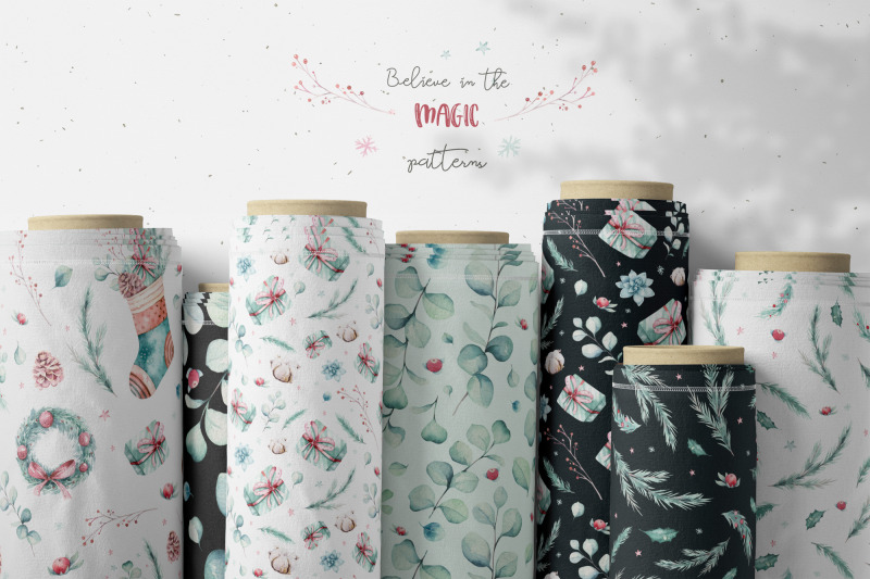 christmas-amp-new-year-patterns-collection