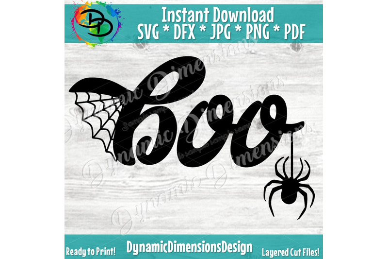 halloween-svg-boo-svg-spider-clipart-boo-decal-digital-cut-file
