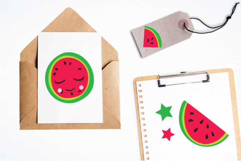 kawaii-watermelons-graphic-and-illustration