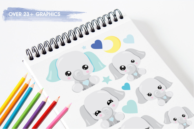 kawaii-elephant-graphic-and-illustration