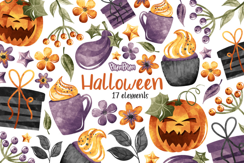 halloween-watercolor-cliparts
