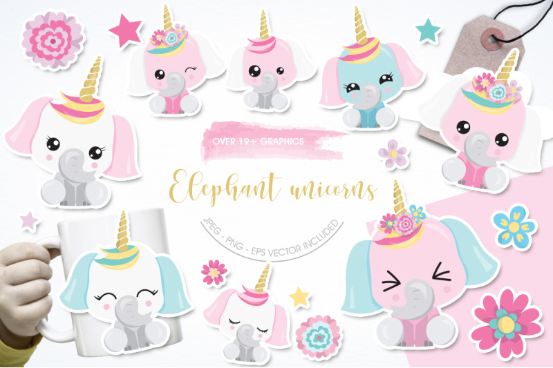 elephant-unicorn-graphics-and-illustration