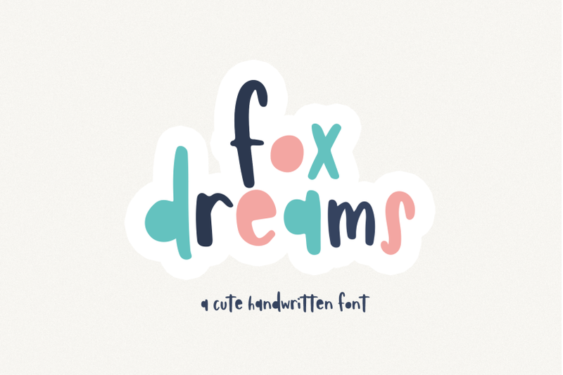 fox-dreams-a-fun-handwritten-font