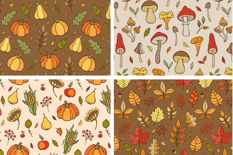 doodle-autumn-design-kit