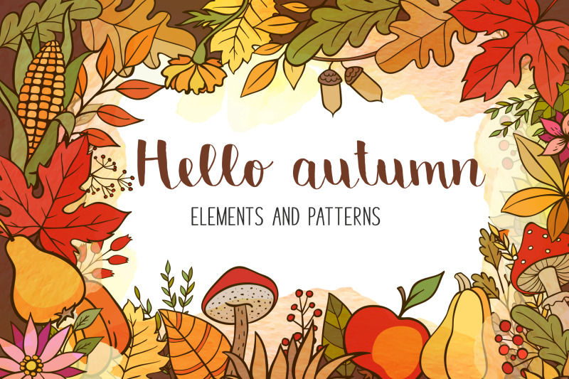 doodle-autumn-design-kit