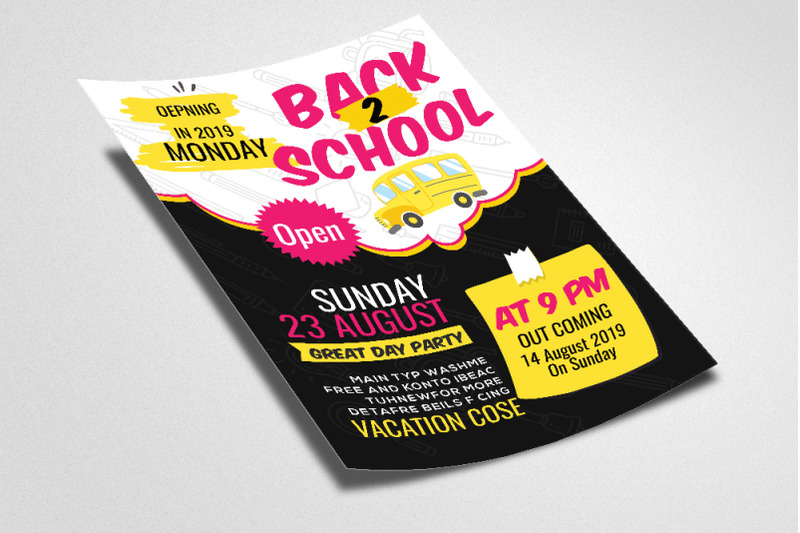 back-to-school-party-flyer