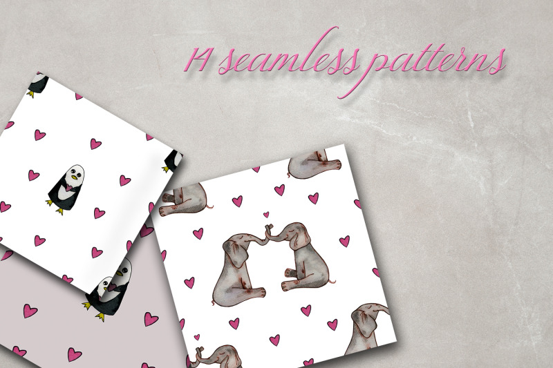 patterns-with-lovers-valentine-039-s-day-design