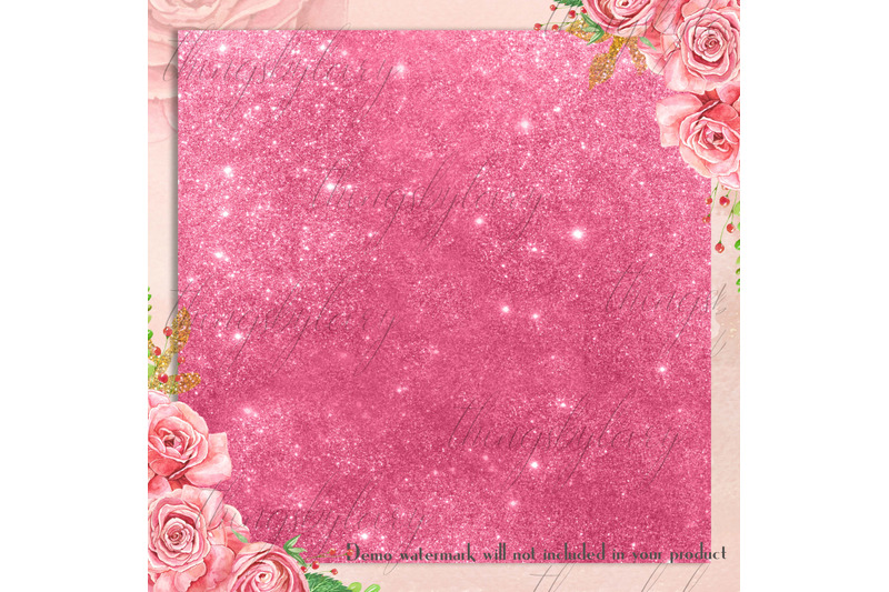 42-blush-pink-princess-baby-glitter-sequin-digital-papers