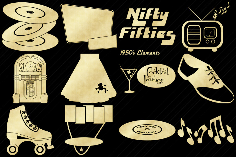 retro-1950s-gold-foil-party-clip-art
