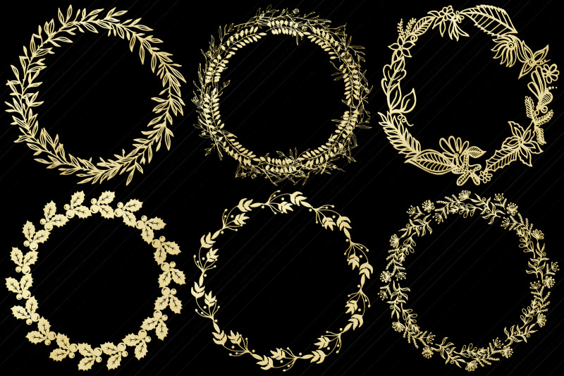 gold-foil-wreath-clip-art-xmas-and-other