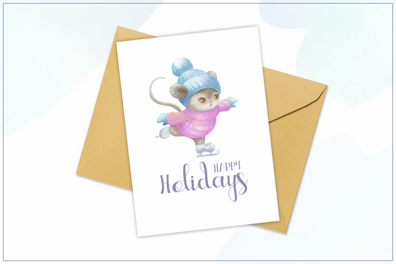 winter-story-cute-little-mice-watercolor-clipart-and-patterns