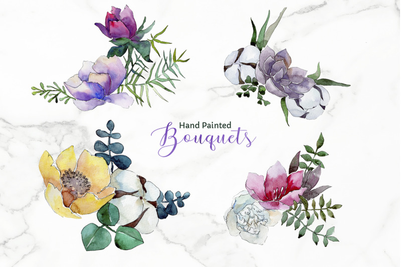 bouquet-of-flowers-touching-your-lips-watercolor-png