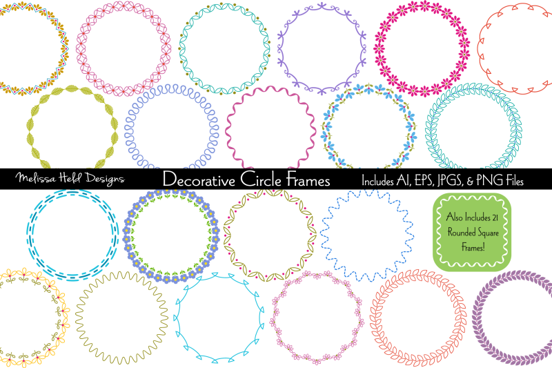 decorative-circle-frames