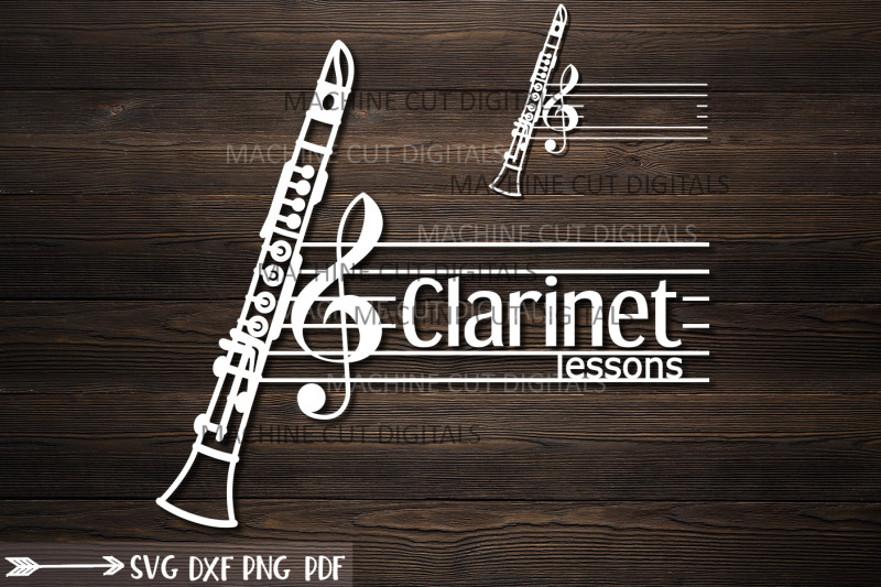clarinet-classes-split-monogram-for-name-logotype-svg-cut