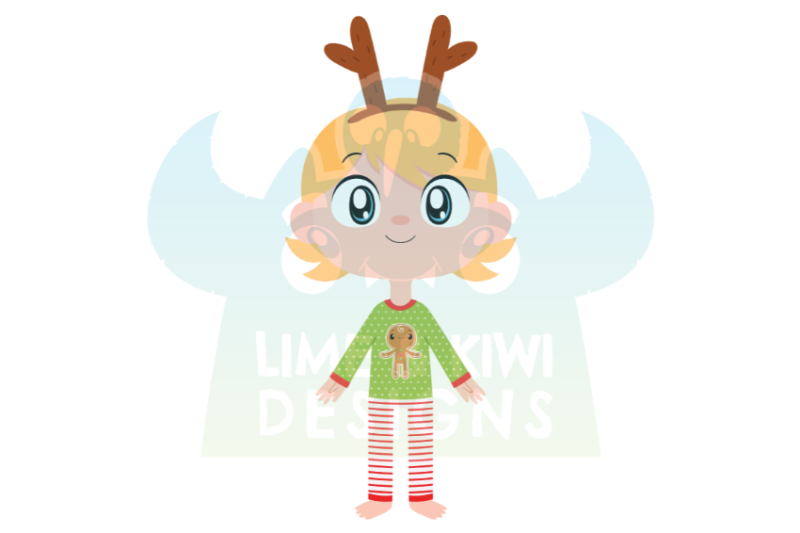 kids-christmas-pajamas-clipart-instant-download-vector-art