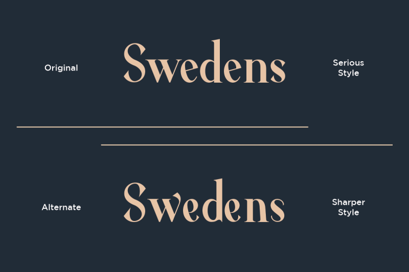 average-modern-serif-typeface