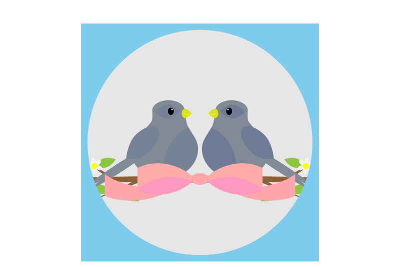 sweethearts-on-a-branch-icon-illustration